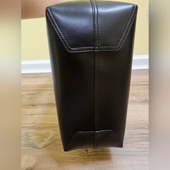 DisneyxKate Spade Minnie Mouse tote reversible black polka dot+matching wallet - Picture 6 of 12